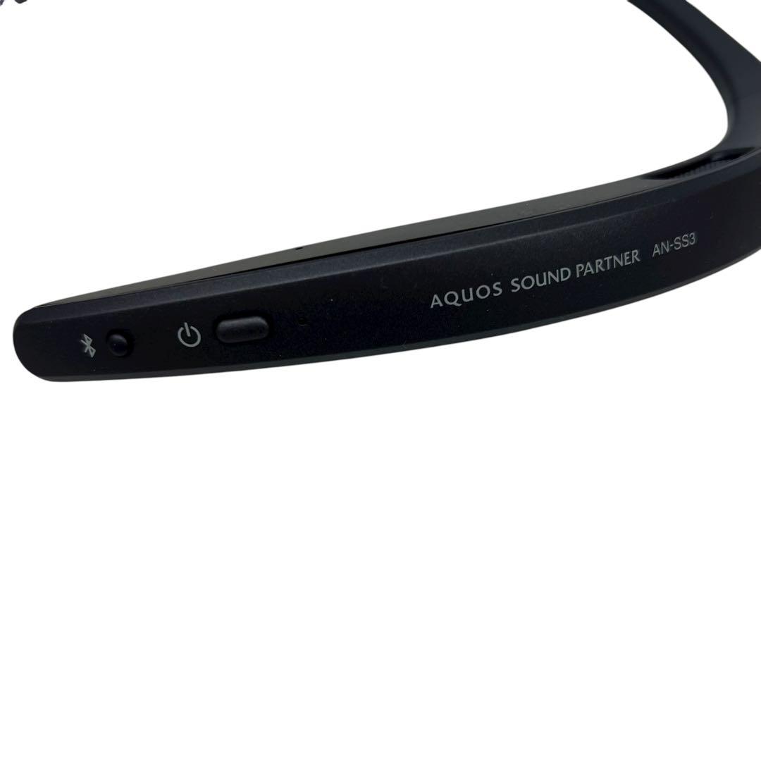 ☆□美品　SHARP ネックスピーカー AN-SS3 ブラック AQUOS