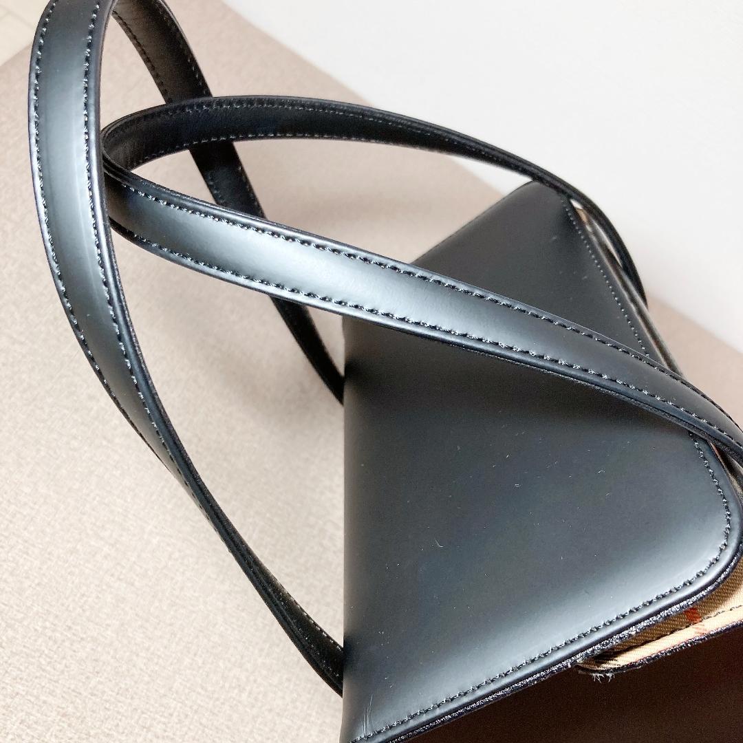 Burberrys バーバリー ハンドバッグ カーフレザー