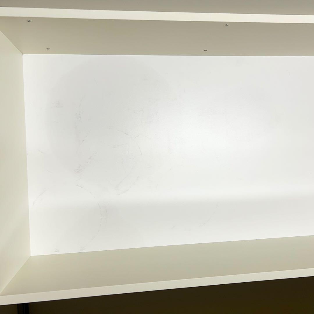 【ゆうちゃんさん専用】美品 松田家具 ホワイト食器棚 カップボード 幅117