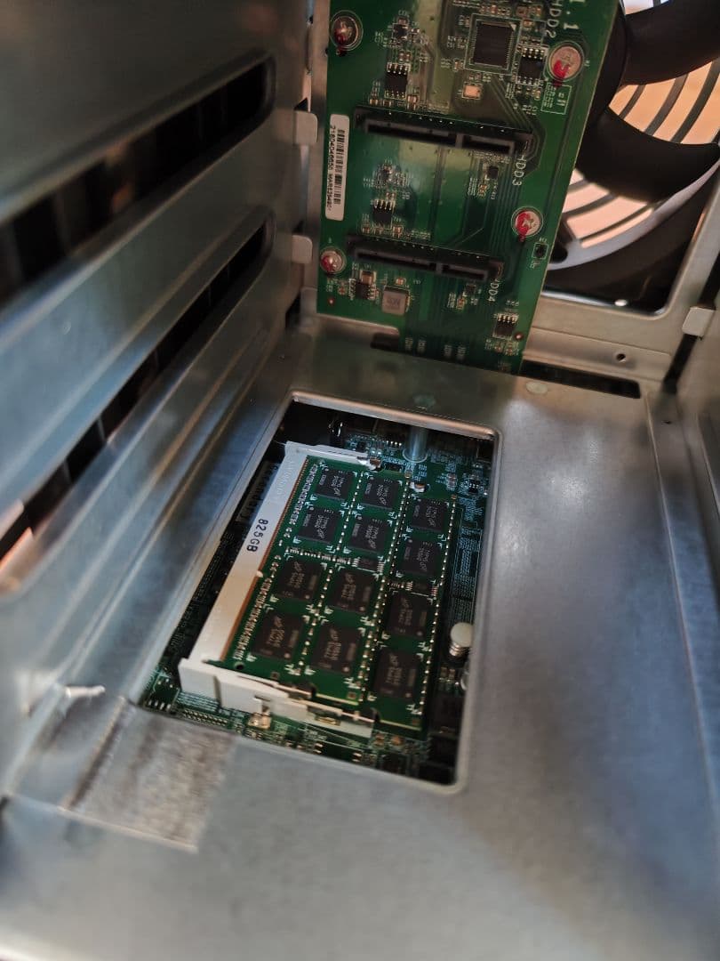 QNAP TS-453be NAS 本体 メモリ16GB拡張済み