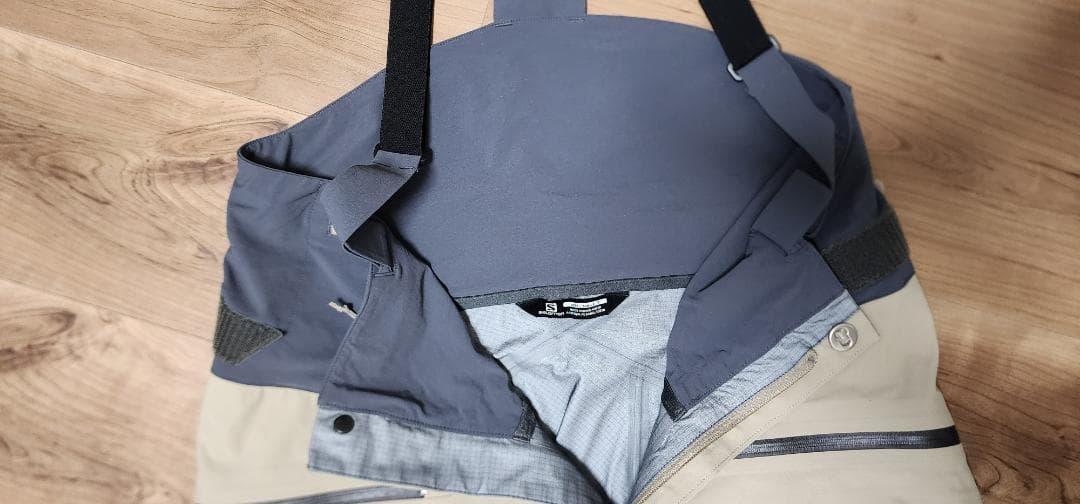 SALOMON　GORE-TEX　BIBゴアテックスビブパン　Sサイズ