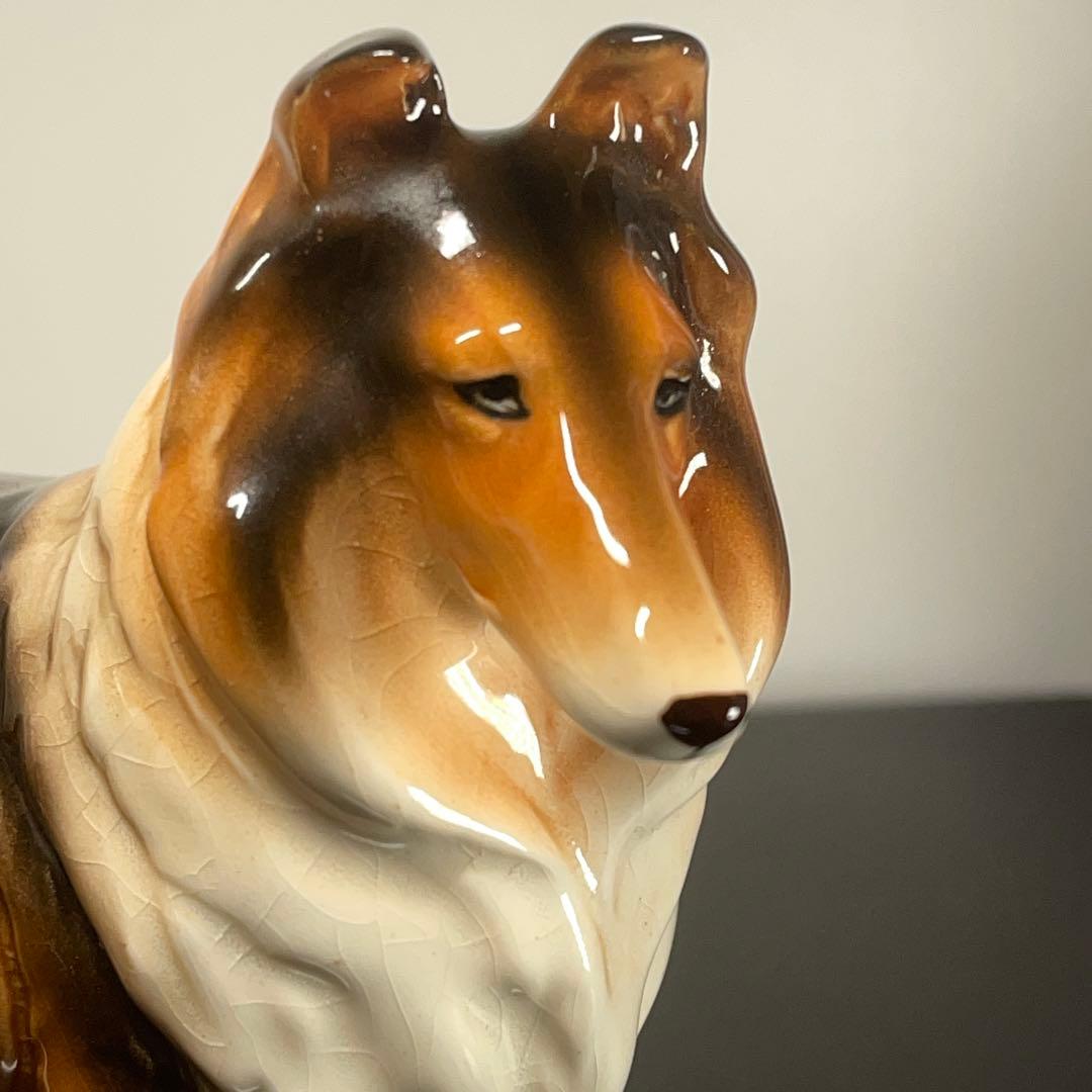 【美品・希少】加藤工芸 陶器製 犬の置物 4体セット KATO KOGEI