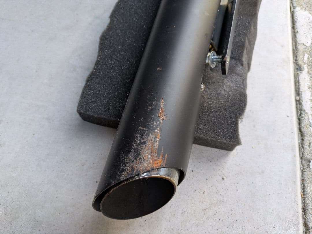 xl883nに使用　バンスアンドハインズ　スリップオンマフラー