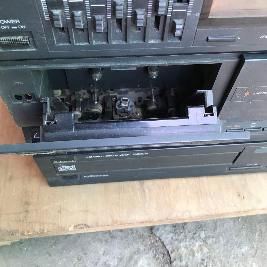 サンスイシステムコンポ900CD-Rジャンク品