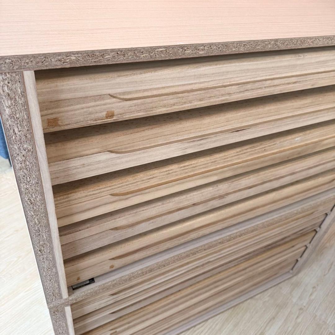 【破格】桐箪笥 10段 和服 着物 衣裳箱 ボックスタイプ　82-8