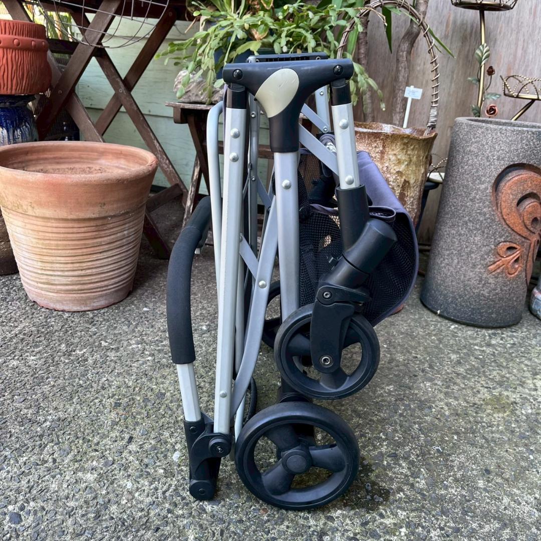 【良品】ecoca エコカ ショッピングカート 保冷バッグ付き 折りたたみ式