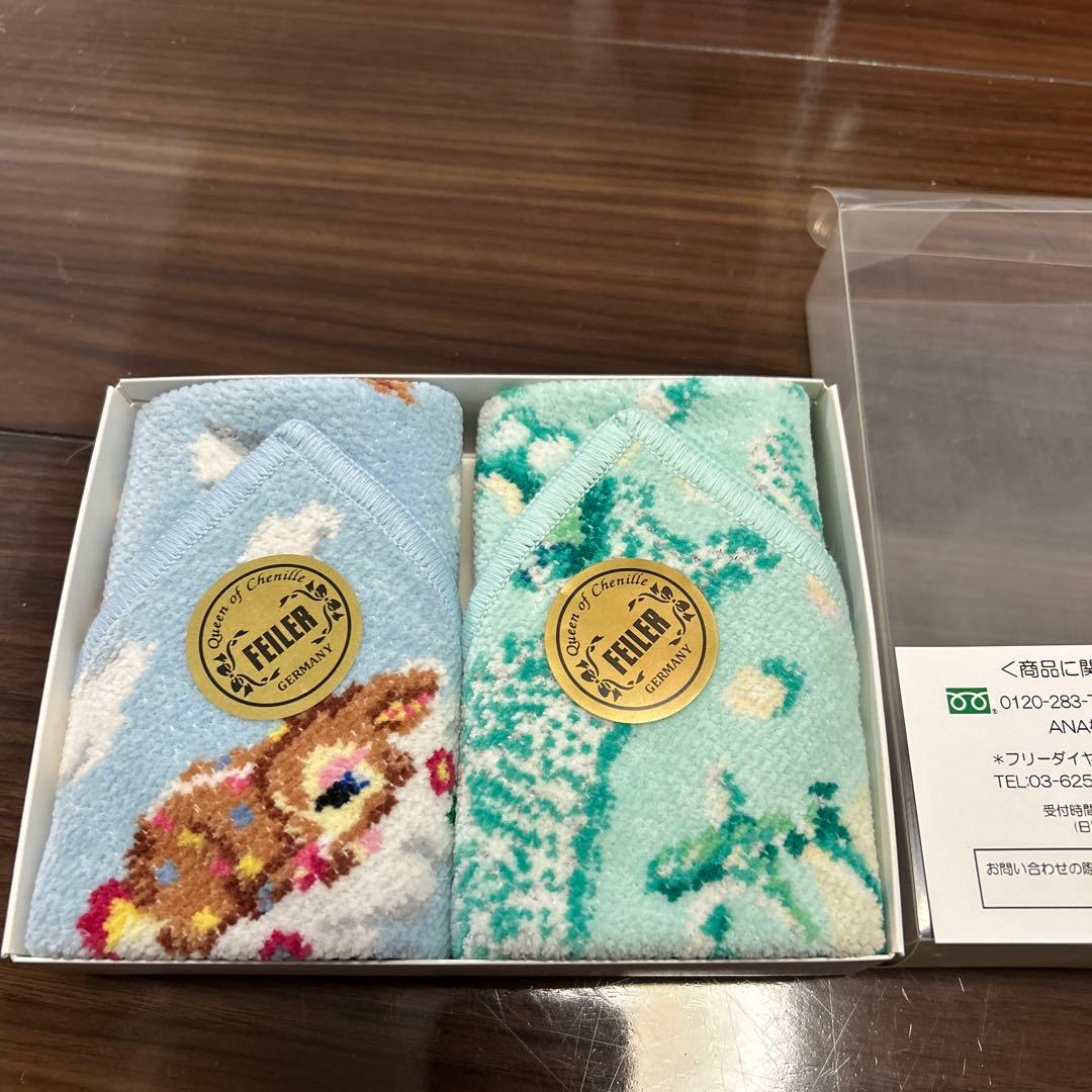 フェイラー　FEILER ANA ハンカチ 2枚セット　未使用