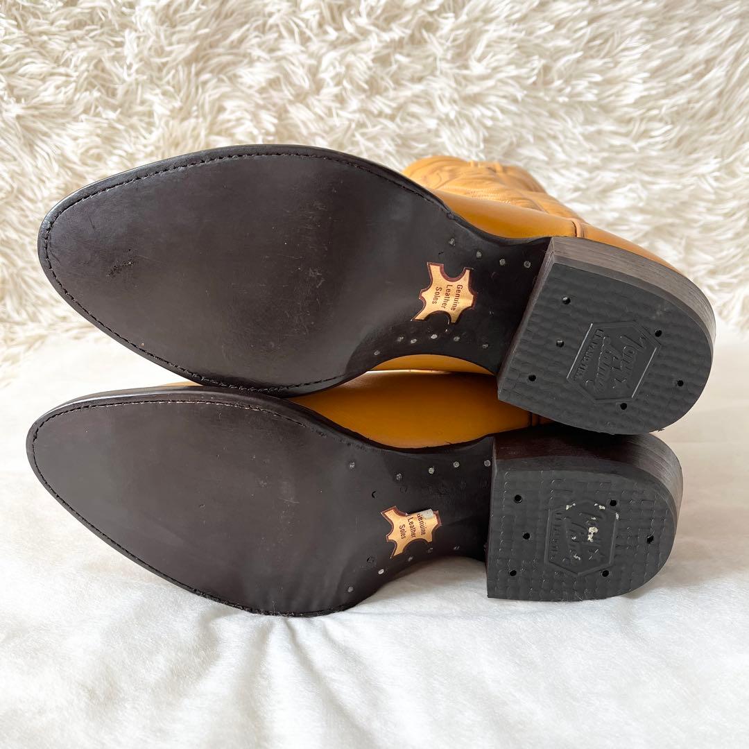 ⭐️未使用品⭐️　TonyLama　トニーラマ　ウエスタンブーツ　キャメル
