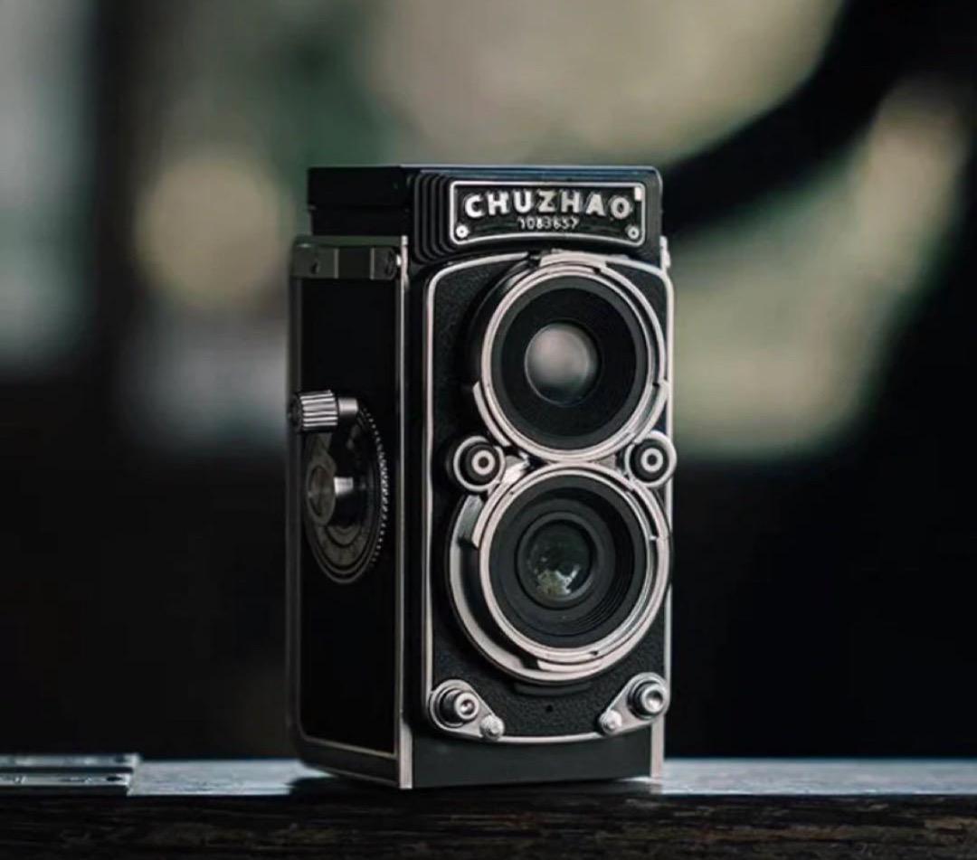 新品未使用 CHUZHAO デジタルレトロカメラ｜ヴィンテージ二眼レフ
