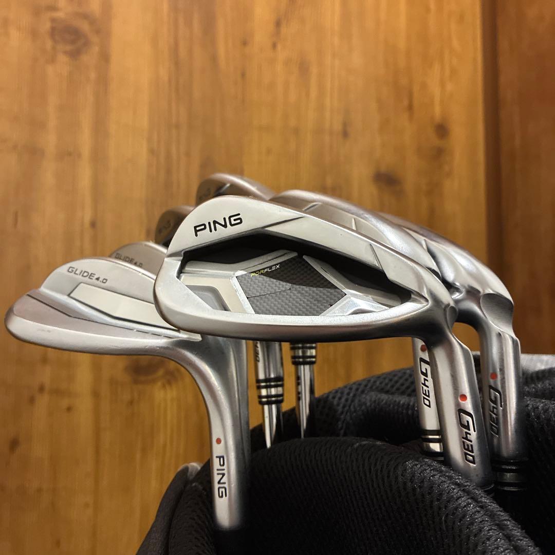PING G430 アイアンセット ウェッジ　GLIDE 4.0
