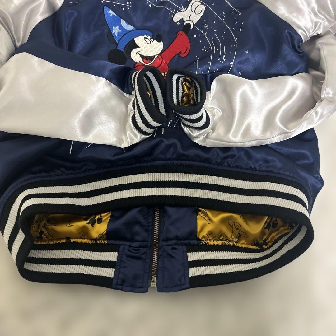 未使用　ベルメゾン×ディズニー　ミッキー ファンタジア　スカジャン　Mサイズ