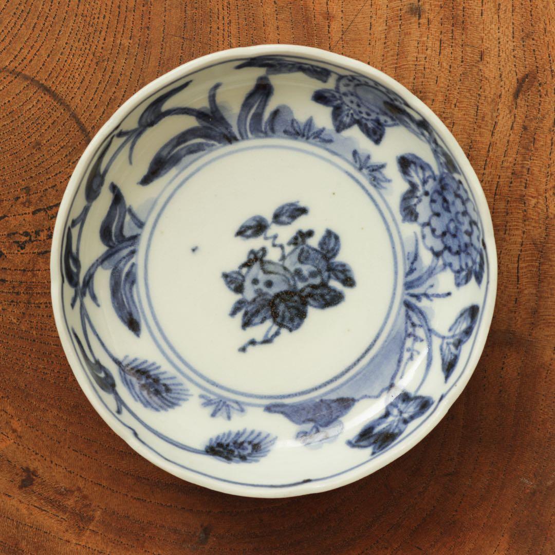 伊万里　古伊万里　江戸　中期　柘榴　ざくろ　小皿