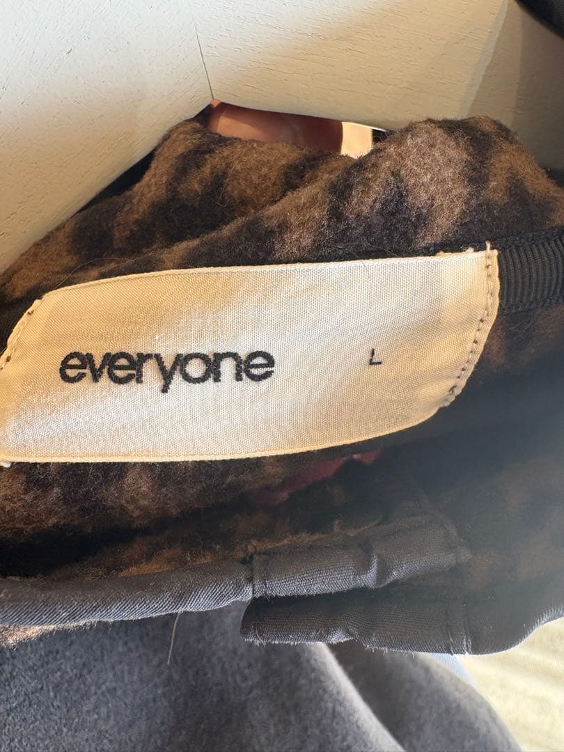 everyoneフリース　ブラウン　L