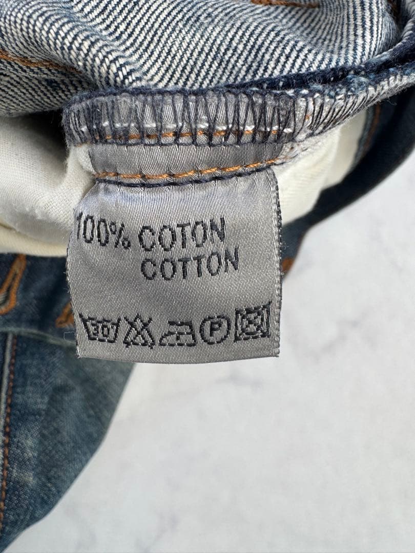 ディオールオム スリム テーパードジーンズ 27 イタリア製 ユーズド加工