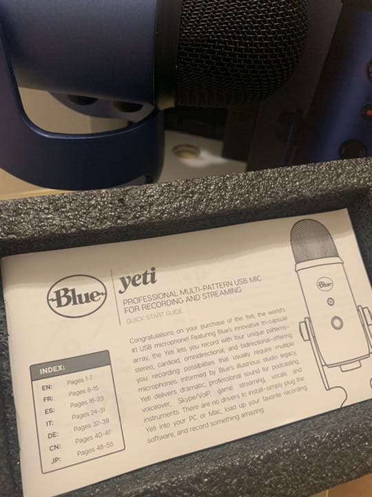 Blue Yeti USB マイク