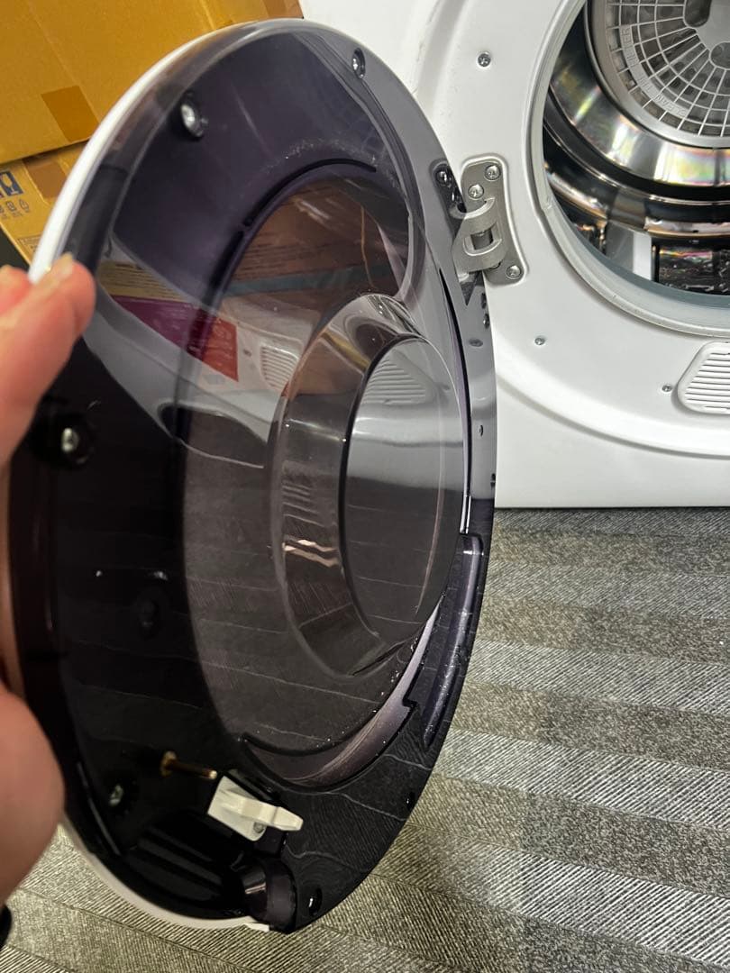 電気式衣類乾燥機 ホワイト 前開き