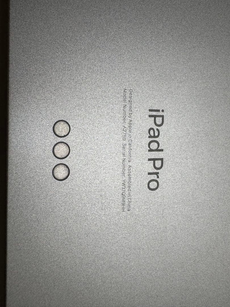 iPadpro第4世代 11inch 256GB WiFiモデル