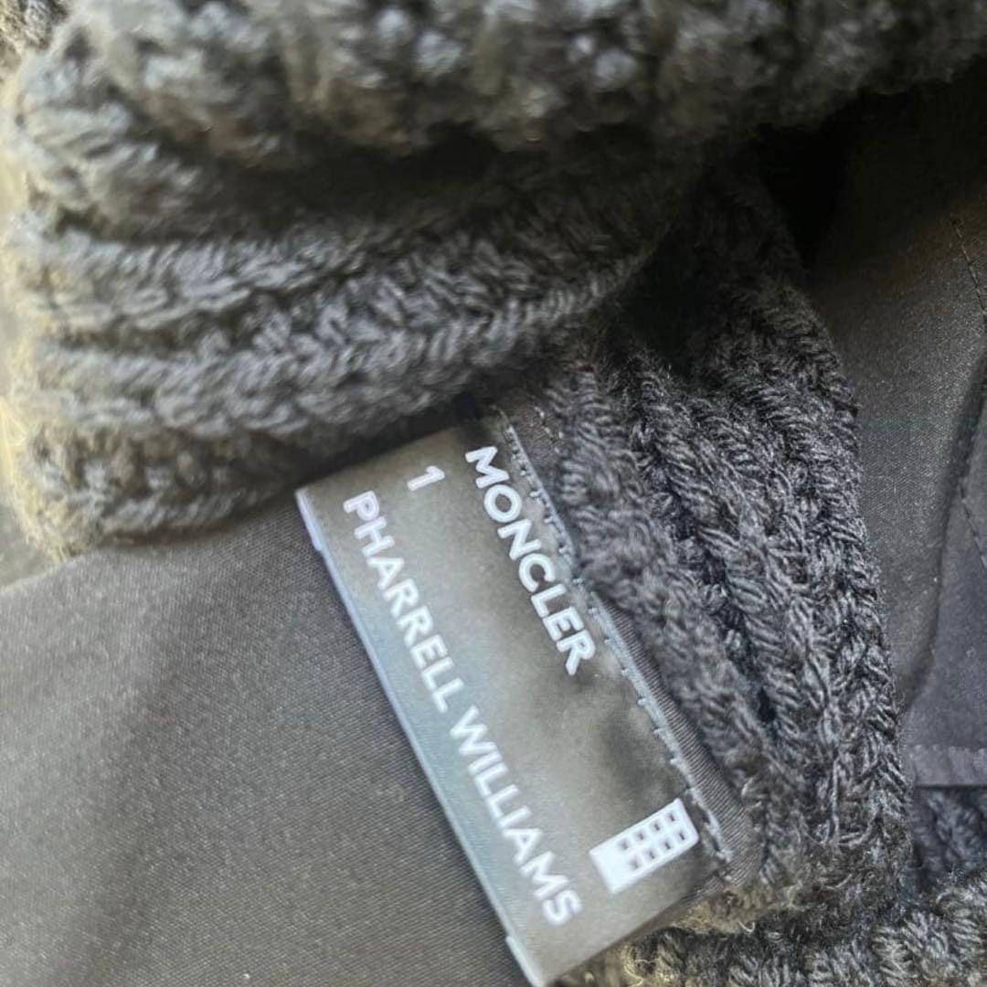 秀*隆様 値下げ不可　モンクレール　ファレルウィリアムス　ニットダウン　パーカー