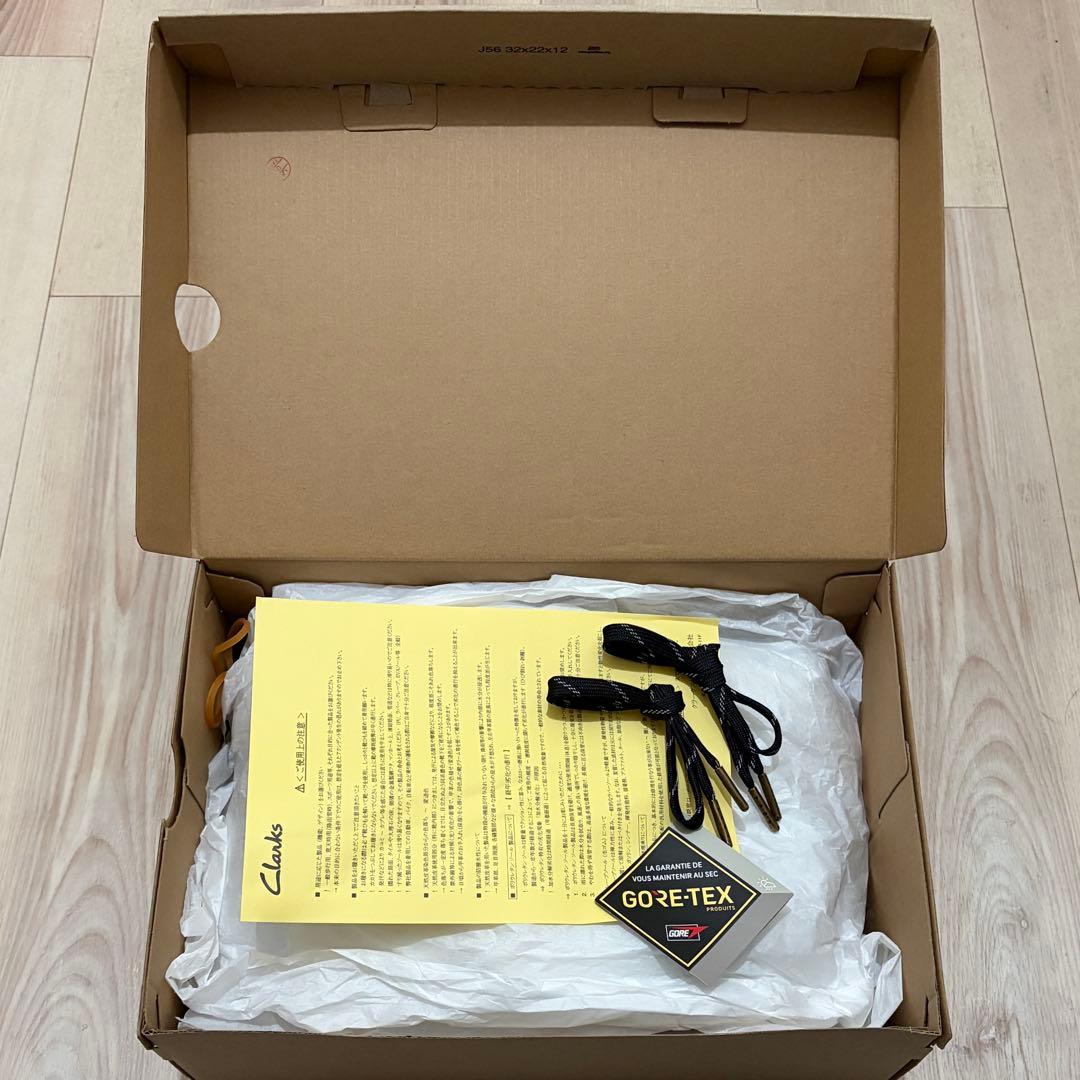 【GORE-TEX】Clarks WallabeeGTX Vibram 6h