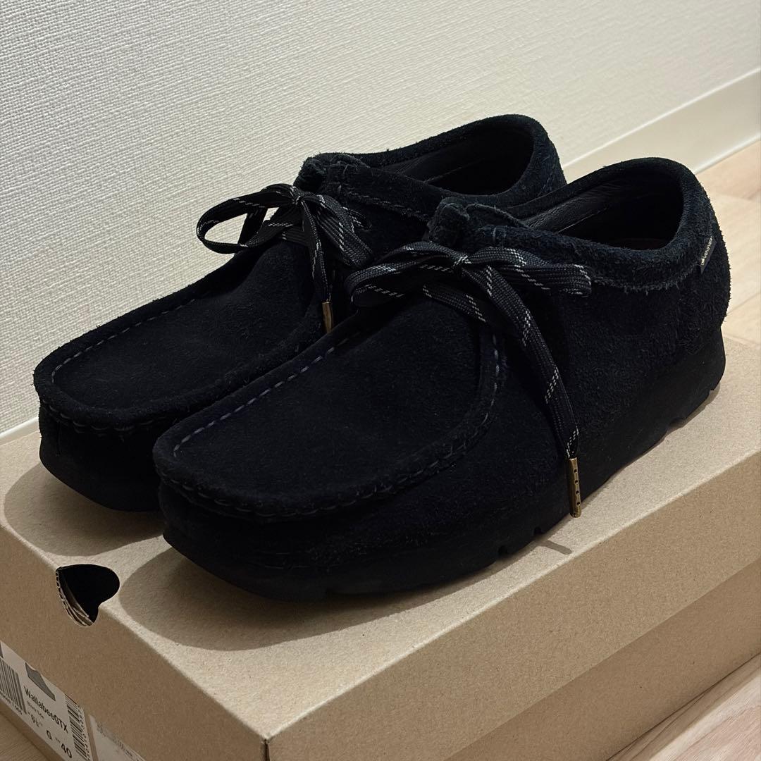 【GORE-TEX】Clarks WallabeeGTX Vibram 6h