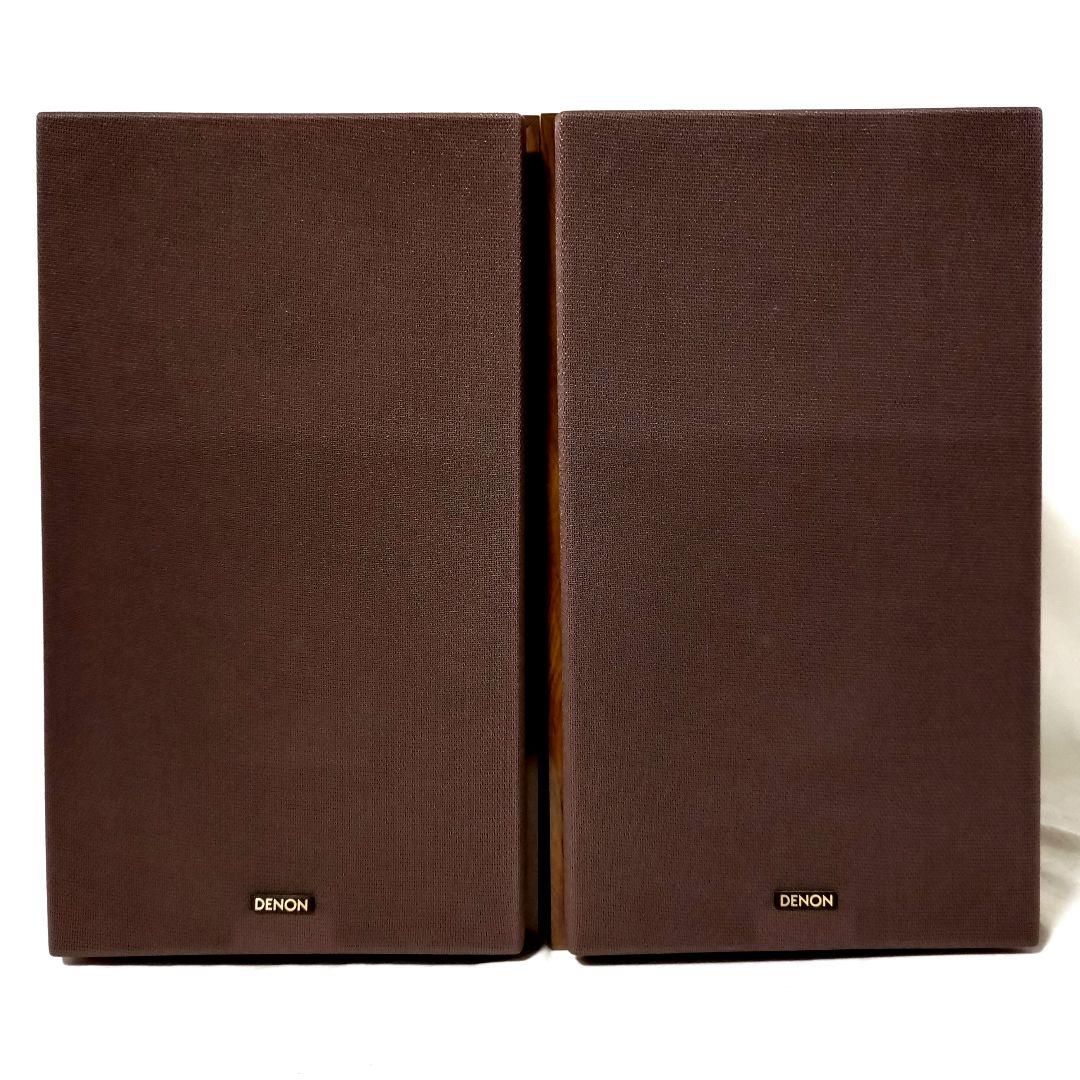 美品　DENON　デノン　SC-E232　スピーカー　ブックシェルフ型　2way