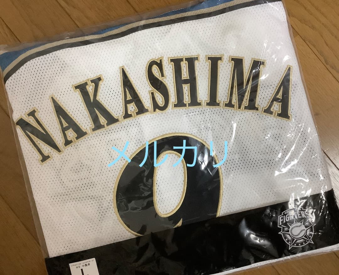 《サイン入り・未使用》【中島卓也 選手】ユニフォーム　ホーム　Lサイズ