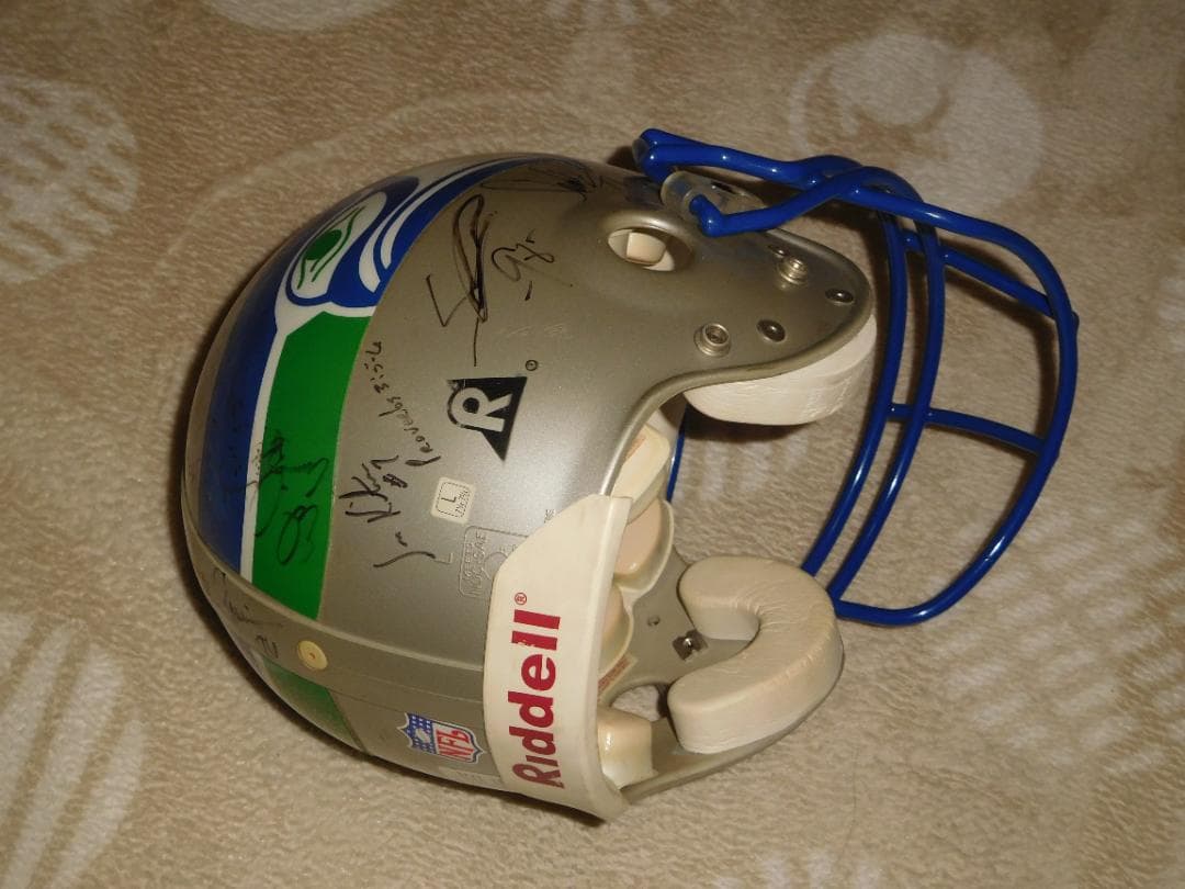 RIDDELL シーホークス アメリカンフットボール ヘルメット NFL