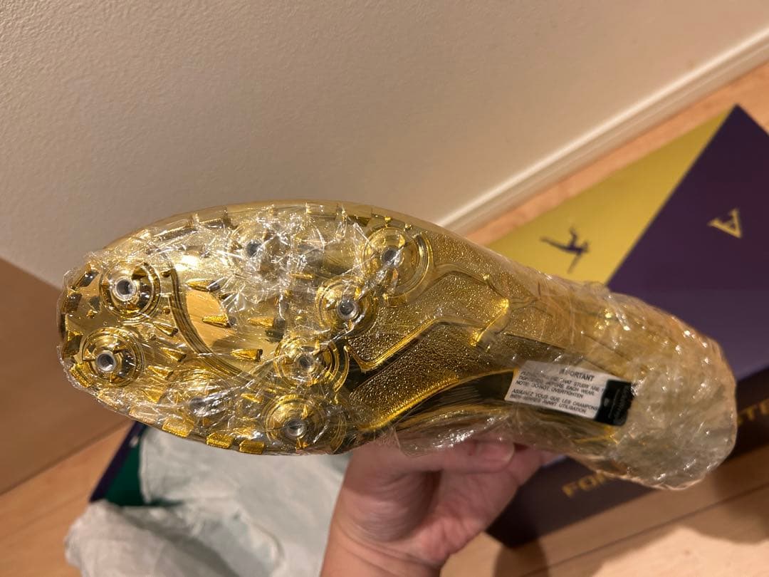 【お宝貴重品】ウサインボルト　引退スパイク