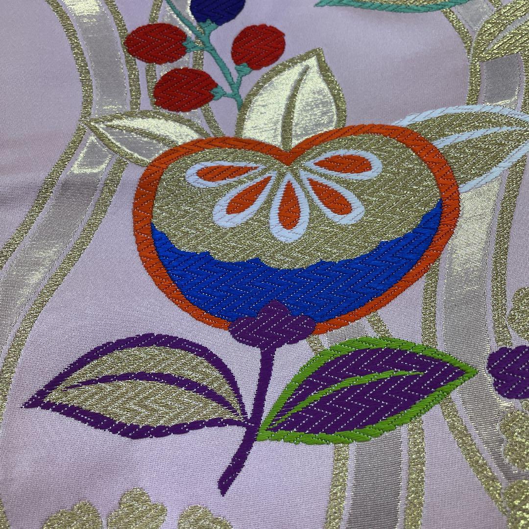 新品 西陣織 七五三 七歳用袋帯 未仕立て お仕立て上がり価格 正絹 祝帯 和装