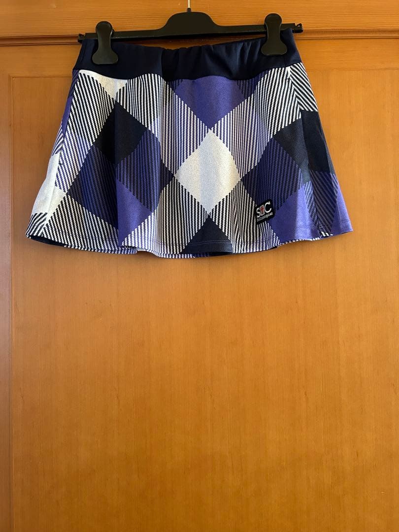 セントクリストファー テニスウェア　紫柄スコート　Lサイズ　新品
