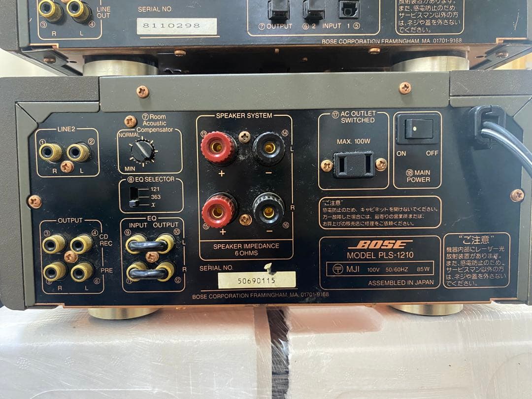え*あ様 BOSE ボーズ PLS-1210 ..Bose MDW-1