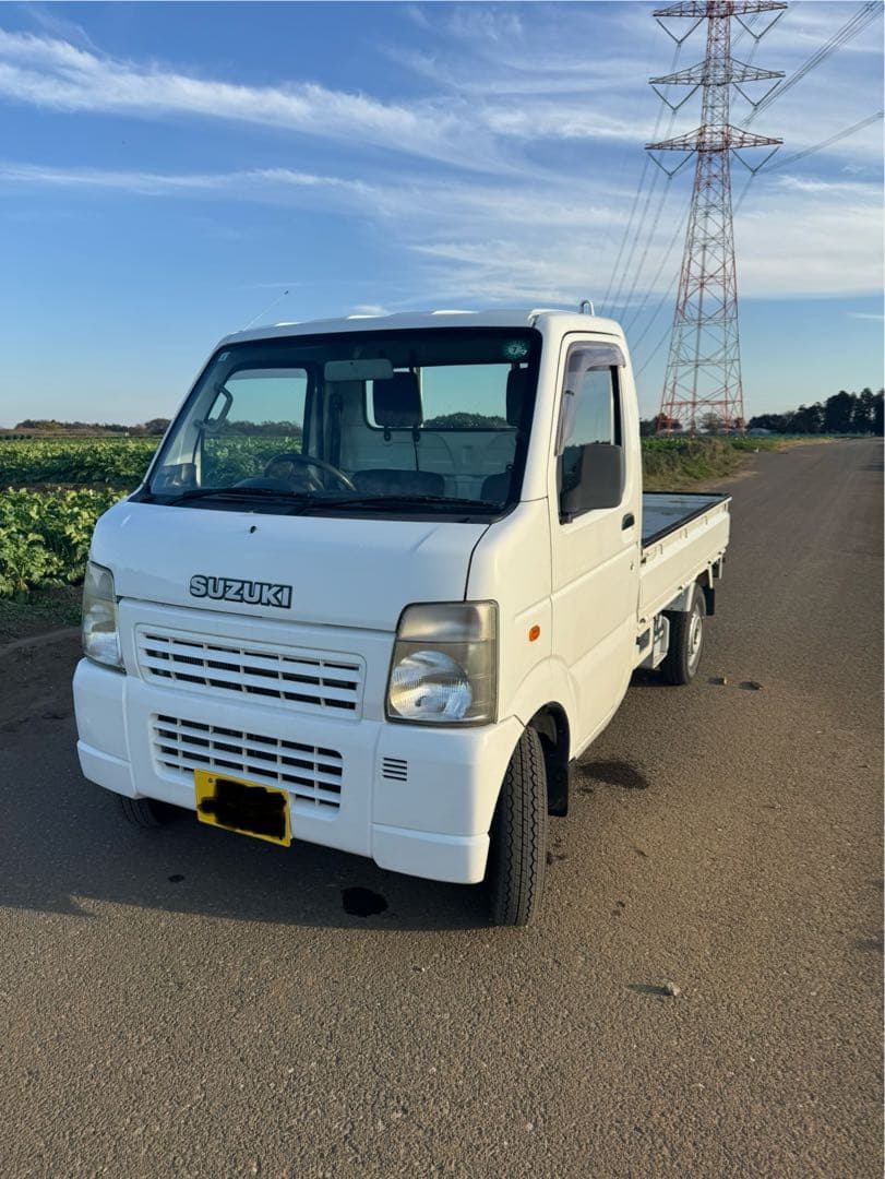 スズキ キャリー　軽トラ 4WD 禁煙車