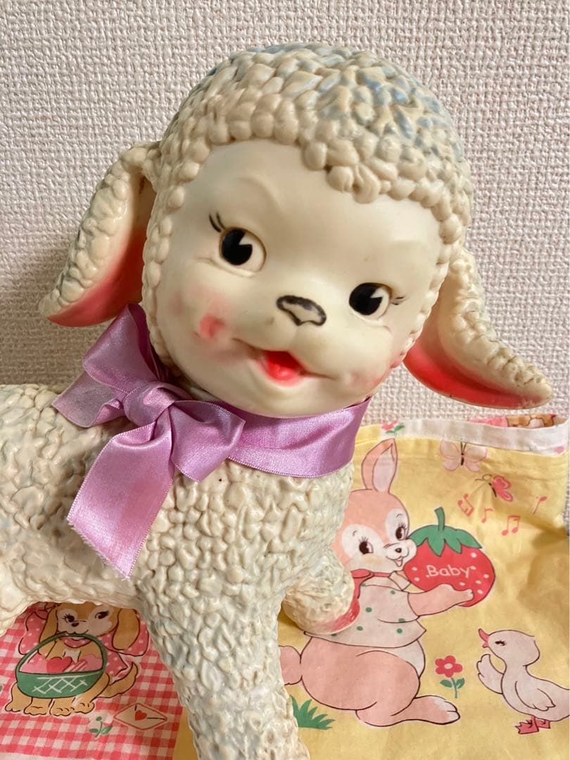 アンティーク　ラバードール　ひつじ　1961年