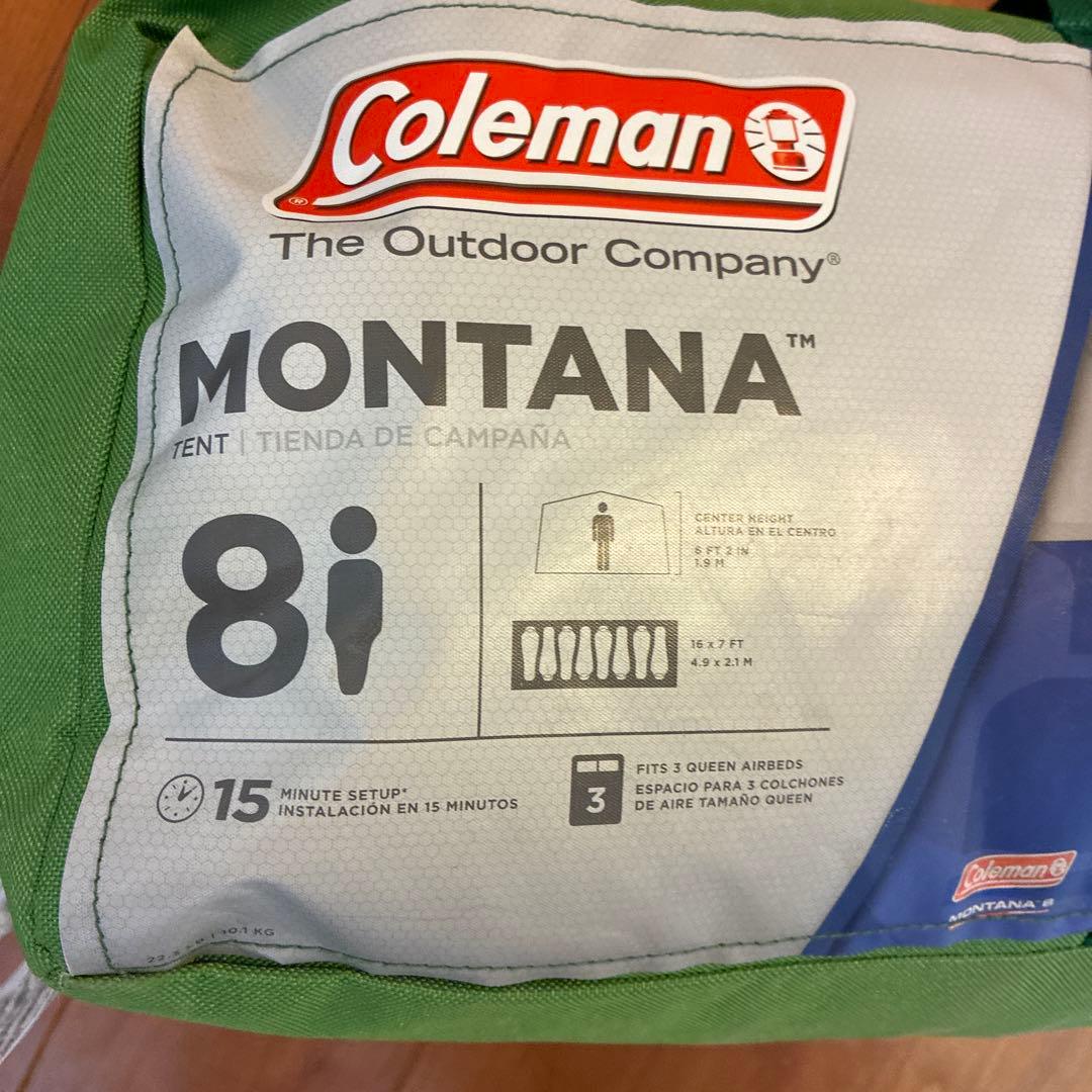 Coleman Montana 8人用テント ブルー