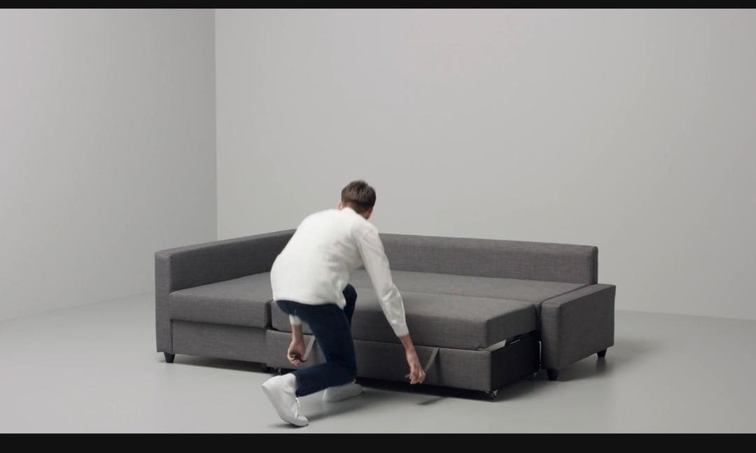 収納付きソファベッド 1.4m×2m｜美品