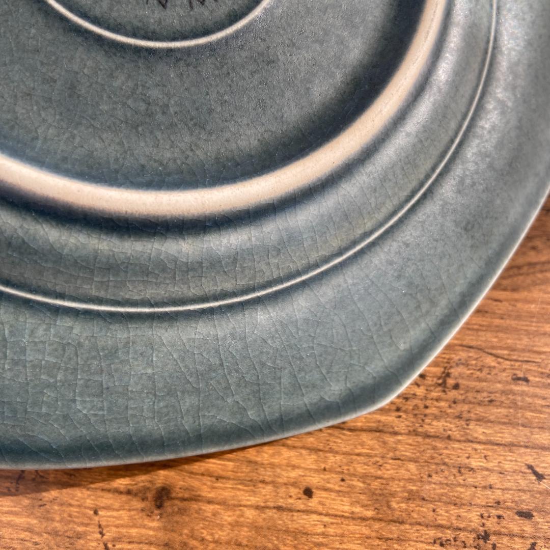 希少 クイストゴー AZUR アズール デザート サラダ 八角型 プレート1客E