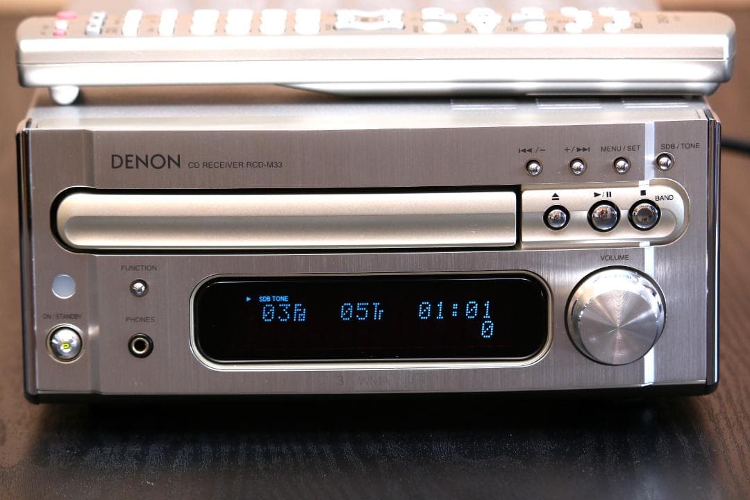 DENON RCD-M33 CDレシーバー　チューナーアンプ　完動品　美品