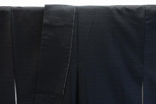 ★専用★未使用品 訪問着 大島紬 染大島 黒 葡萄 身丈161cm 正絹 お洒落