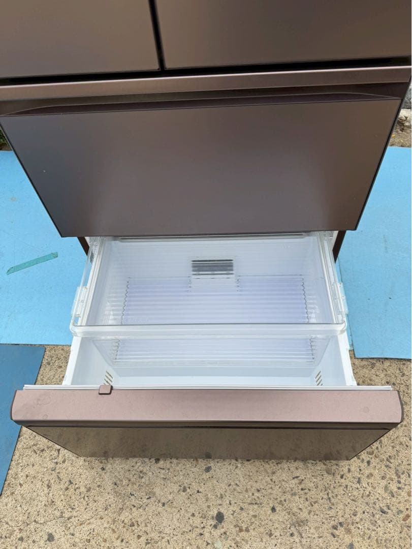 【三菱 2022年製・547L】6ドア冷蔵庫 MR-WZ55H-XT 高級