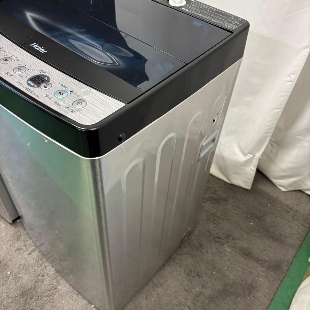 765⭕️冷蔵庫　洗濯機　haier　一人暮らしセット　安い　設置無料　綺麗