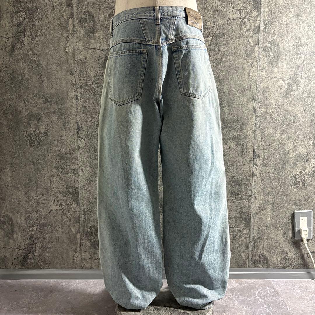 パンツ 90s Wrangler modern basic wide jeans W31
