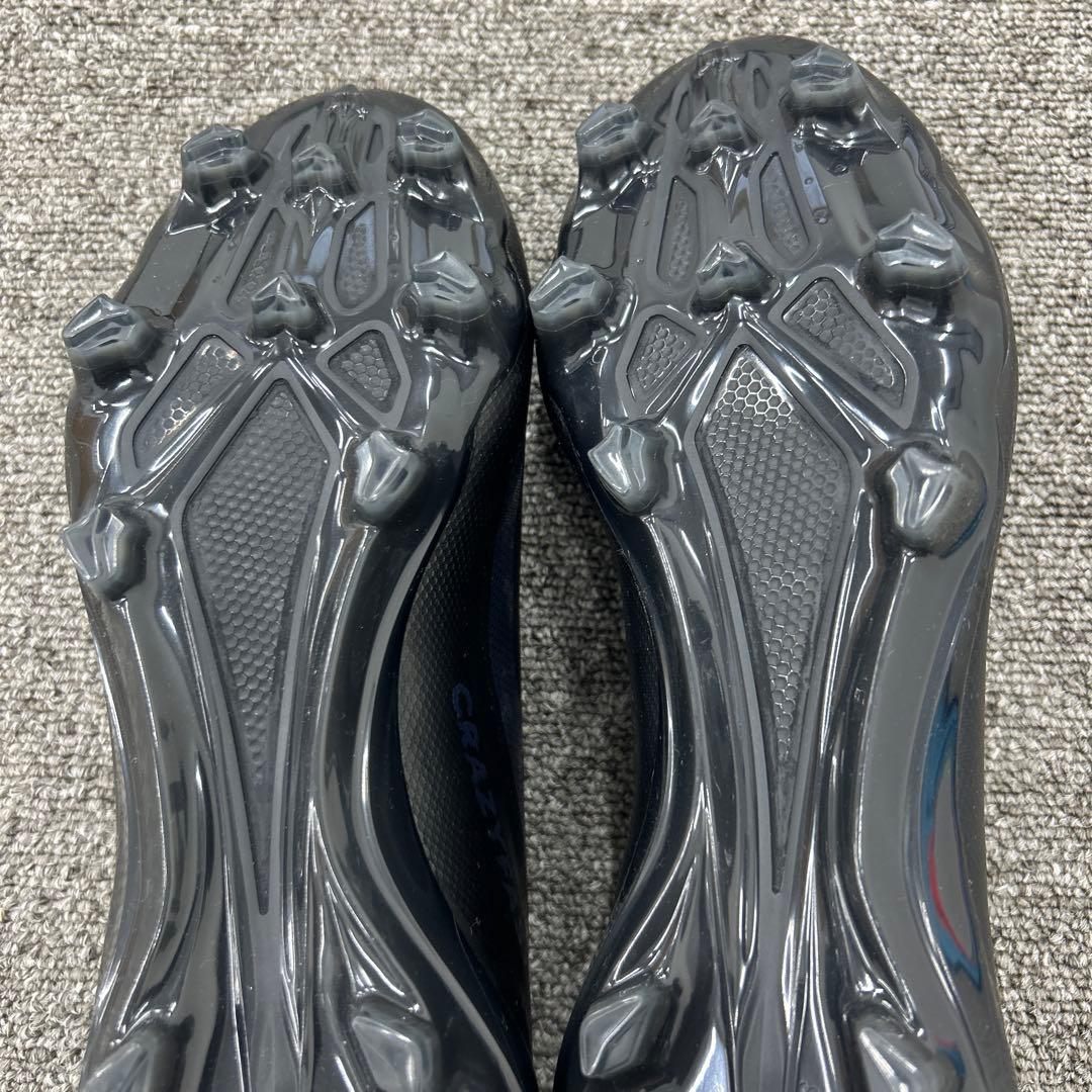 黒スパイク アディダス Xクレイジーファースト 紐なし 26.0cm