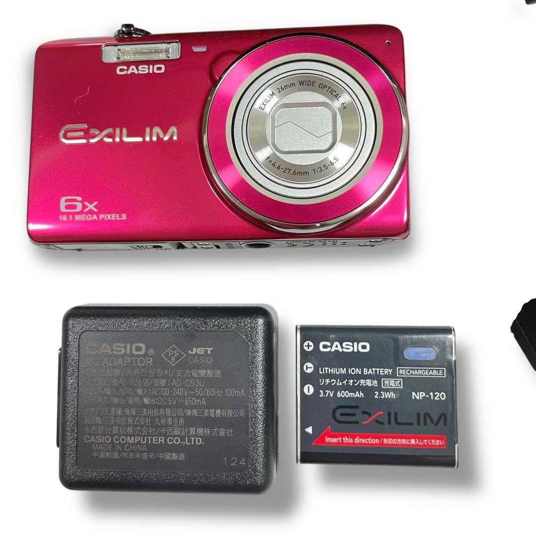 未使用❗️カシオ　コンパクトデジタルカメラ　EXILIM EX-ZS20ズーム6倍