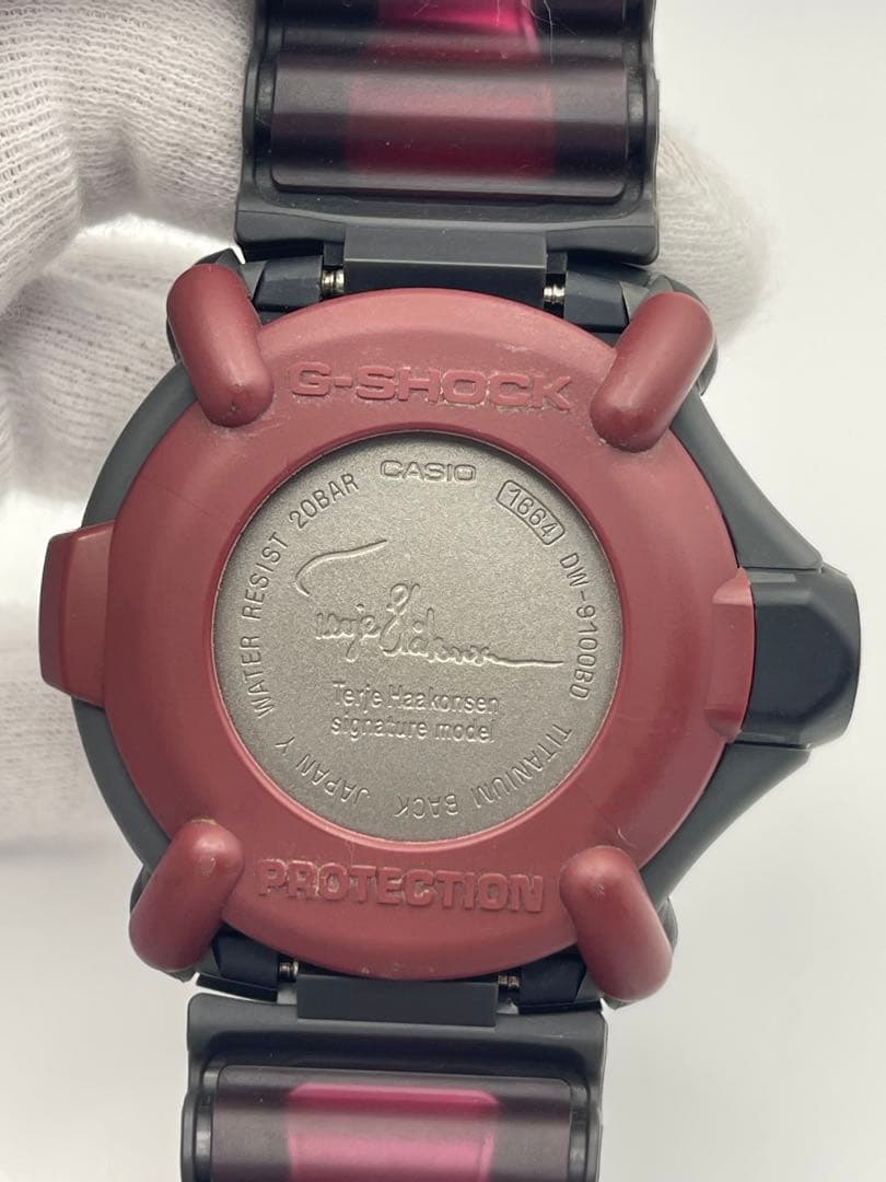 美品 DW-9100BD-4T テリエハーカンセン G-SHOCK レア　カシオ