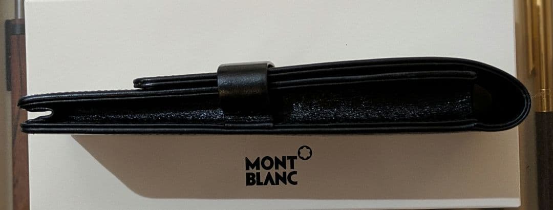 美品　MONTBLANC　モンブラン　ペンケース　SIENA 3本用　30303