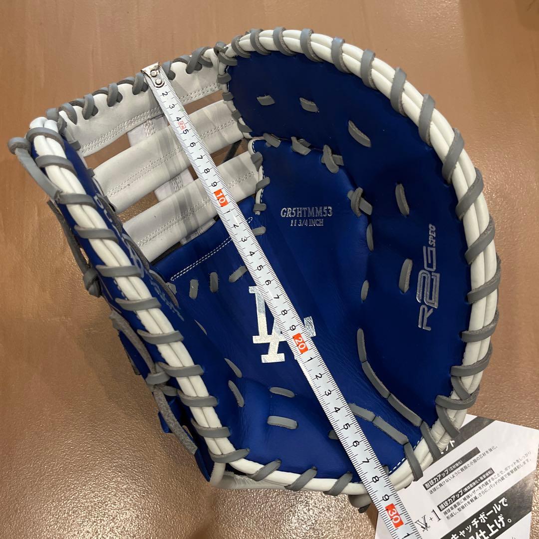 新品 値下げ中ローリングス軟式ファーストミット ドジャース