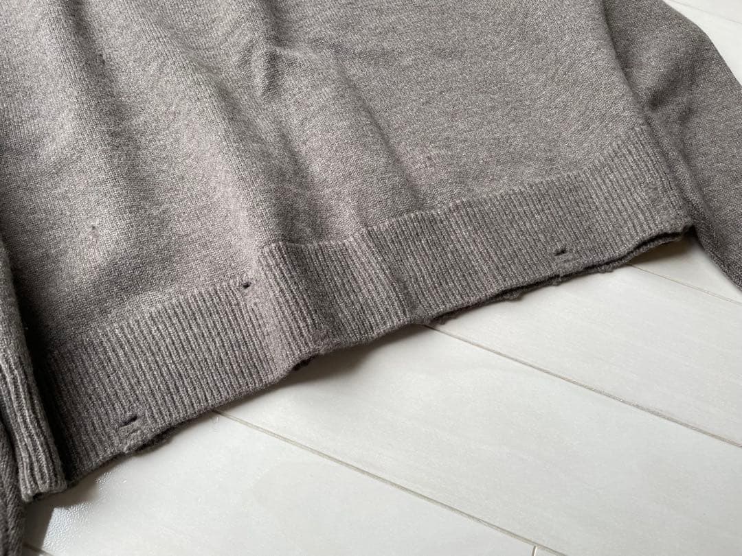 【美品】24aw kaga ryu ニット カーディガン ベスト タグ付き