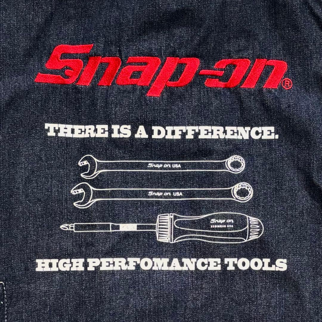 Snap-on 2WAYデニムジャンプスーツ/ツナギ/オールインワン