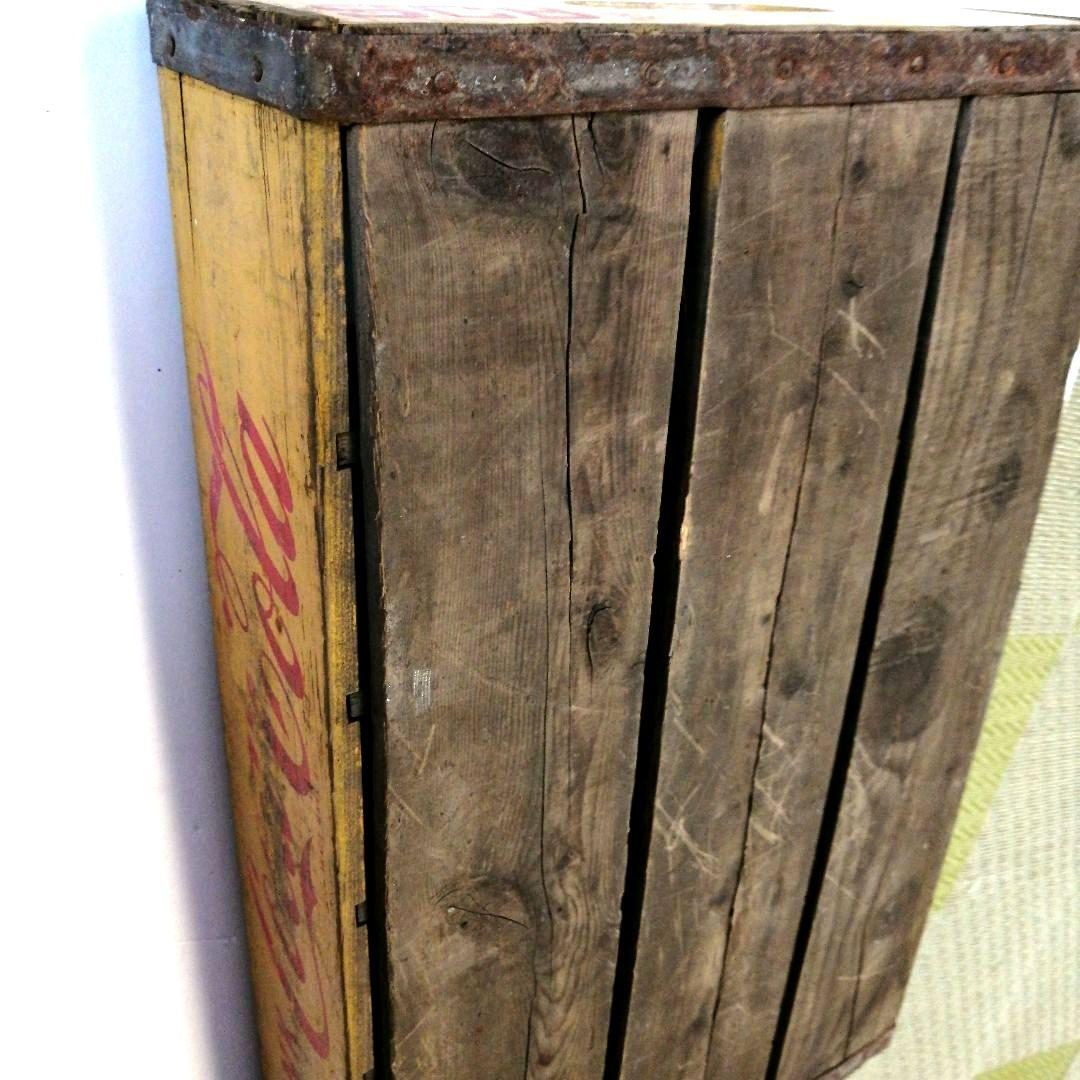 ✦1971年製　ファンタビン✦ビンテージ　コカコーラ　木箱《昭和レトロ感満載≫