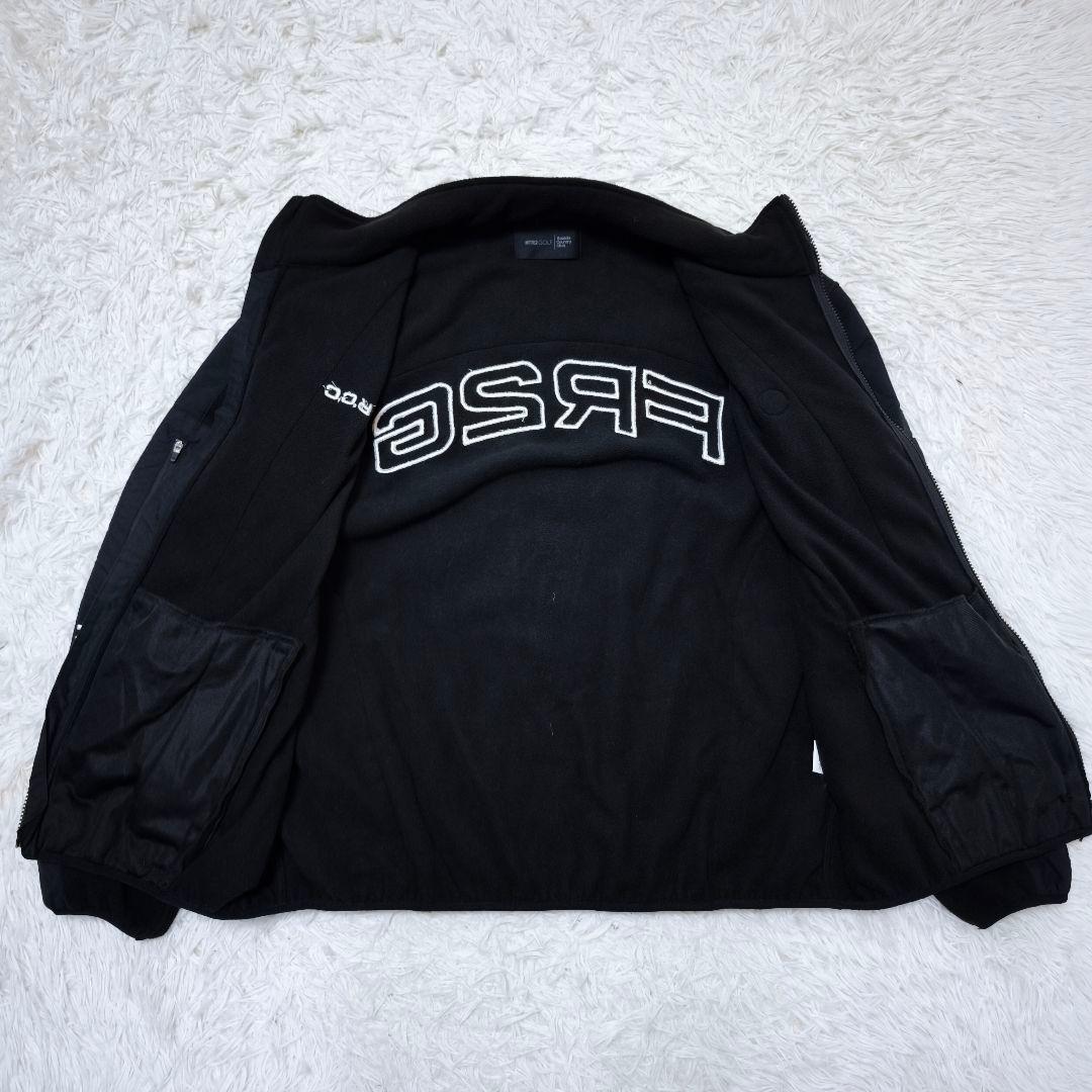 【希少】 FR2 GOLF エフアールツーゴルフ 長袖 フリースジャケット黒XL